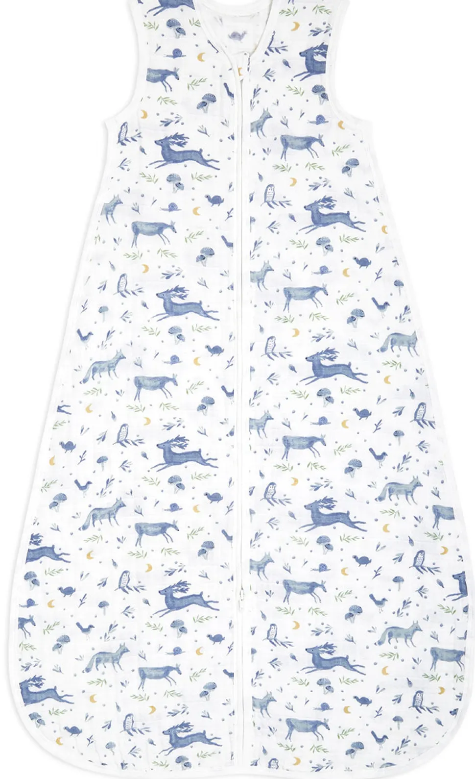 Aden + Anais Organic Cotton Sleeping Bag - Outdoors Sleepy Forest (18-36 months)