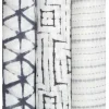 Aden + Anais Silky Soft Swaddles, 3 Pack - Pebble Shibori