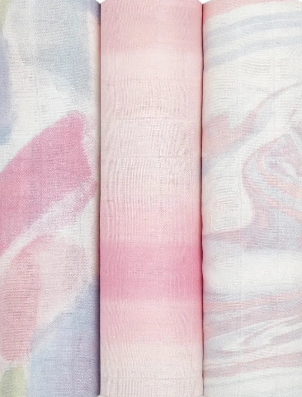 Aden + Anais Silky Soft Swaddle - 3 Pack - Florentine