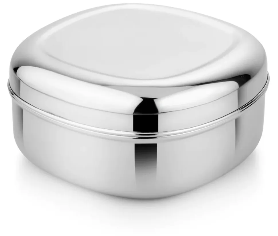Ahimsa The Square Stainless Steel Food Container - Classic