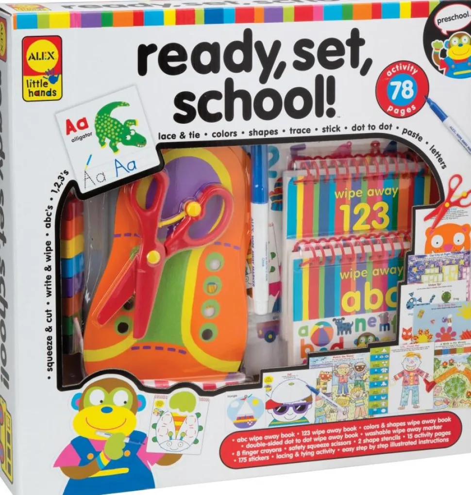 ALEX Toys Little Hands Ready, Set, School