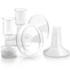 Ameda Custom Fit Flanges M/L - 2 Flanges & 2 Inserts
