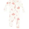 Angel Dear 2 Way Zipper Ruffle Sleeves Footie