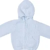 Angel Dear Chenille Hoodie, 6-12 Months - Light Blue