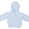 Angel Dear Chenille Hoodie, 0-6 Months - Light Blue