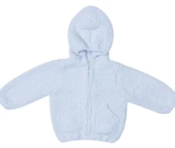 Angel Dear Chenille Hoodie, 0-6 Months - Light Blue