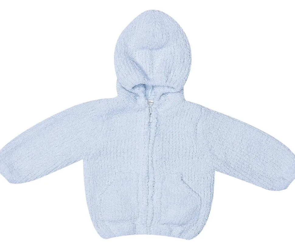 Angel Dear Chenille Hoodie, 0-6 Months - Light Blue