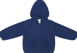 Angel Dear Chenille Hoodie, 12-18 Months - Navy