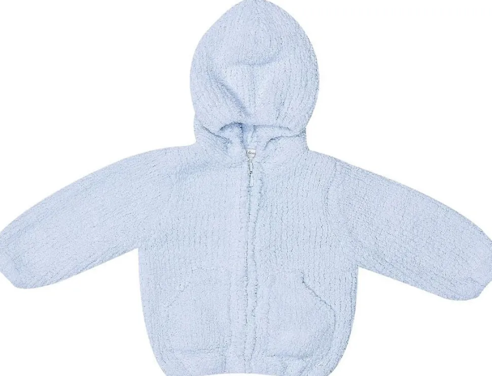 Angel Dear Chenille Hoodie, 12-18 Months - Light Blue