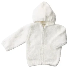 Angel Dear Chenille Hoodie, 6-12 Months - White