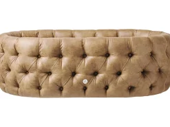 Aristot Bassinet - Leather Button Cognac