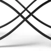 Aristot Curule Base - Black
