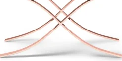 Aristot Curule Base - Rose Gold