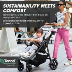Baby Jogger City Mini Air Lightweight Stroller - Frosted Ivory