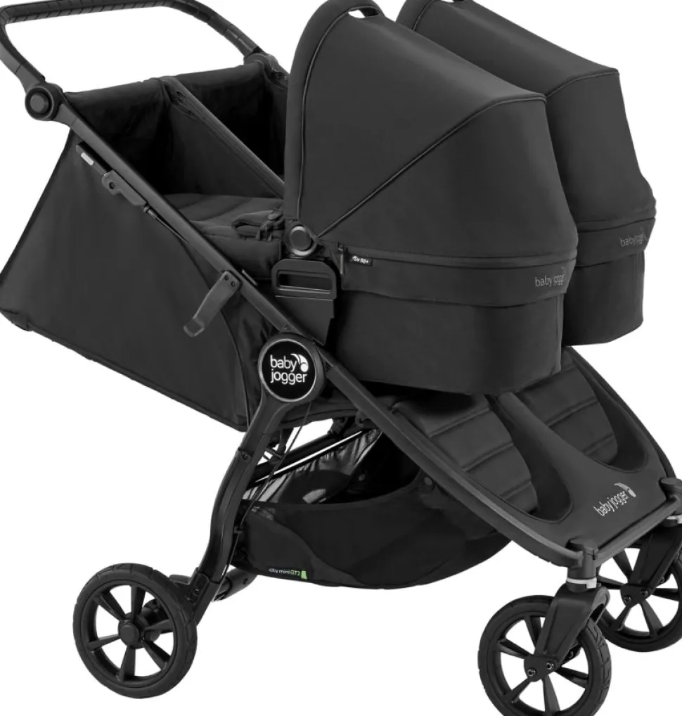 Baby Jogger City Mini GT2 Side by Side Double Stroller - Jet