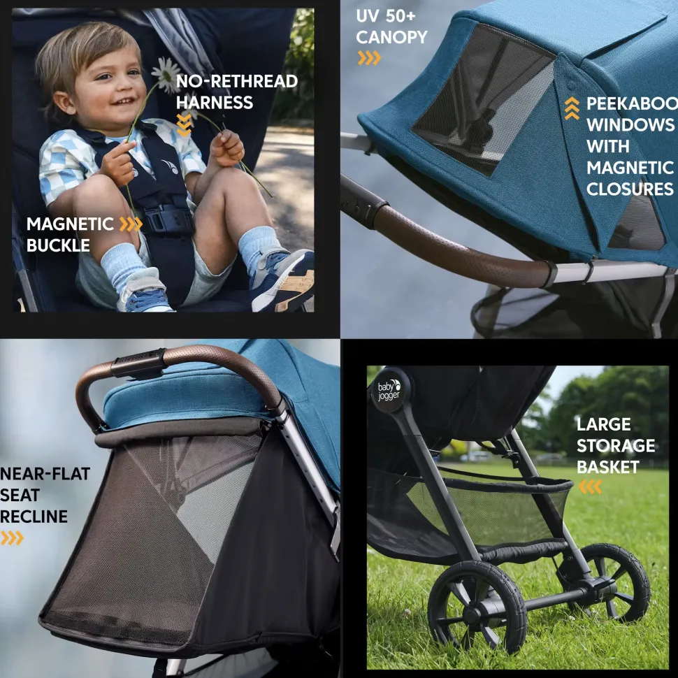 Baby Jogger City Mini GT3 Single Stroller - Sierra Sand