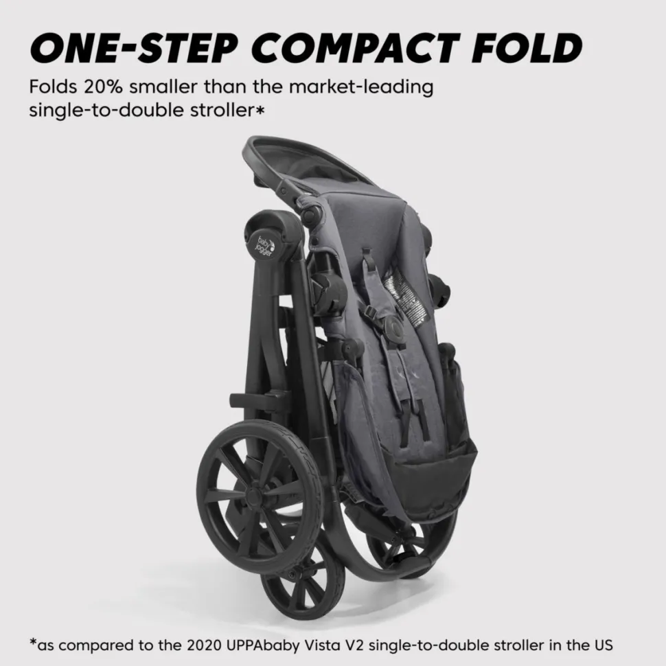 Baby Jogger City Select 2 + City GO Travel System - Radiant Slate