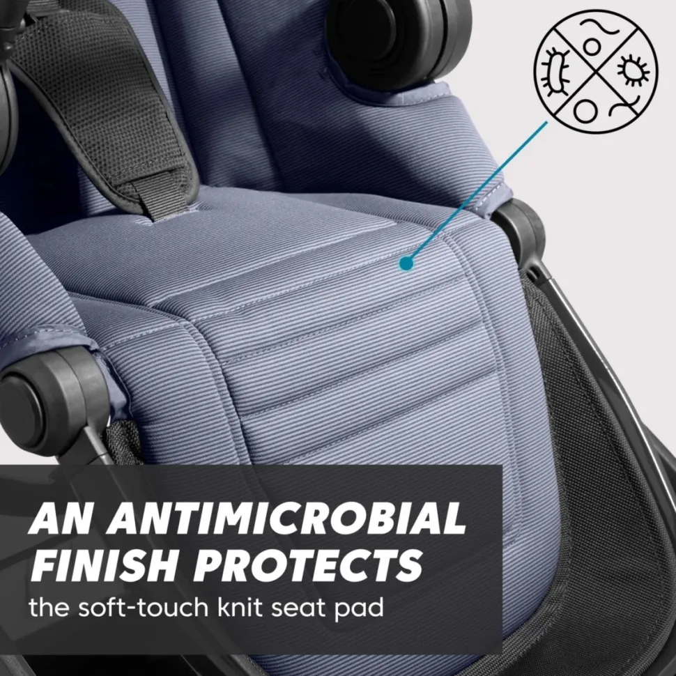 Baby Jogger City Sights Stroller - Commuter Bundle with Antimicrobial Fabric