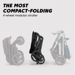 Baby Jogger City Sights Stroller - Commuter Bundle with Antimicrobial Fabric