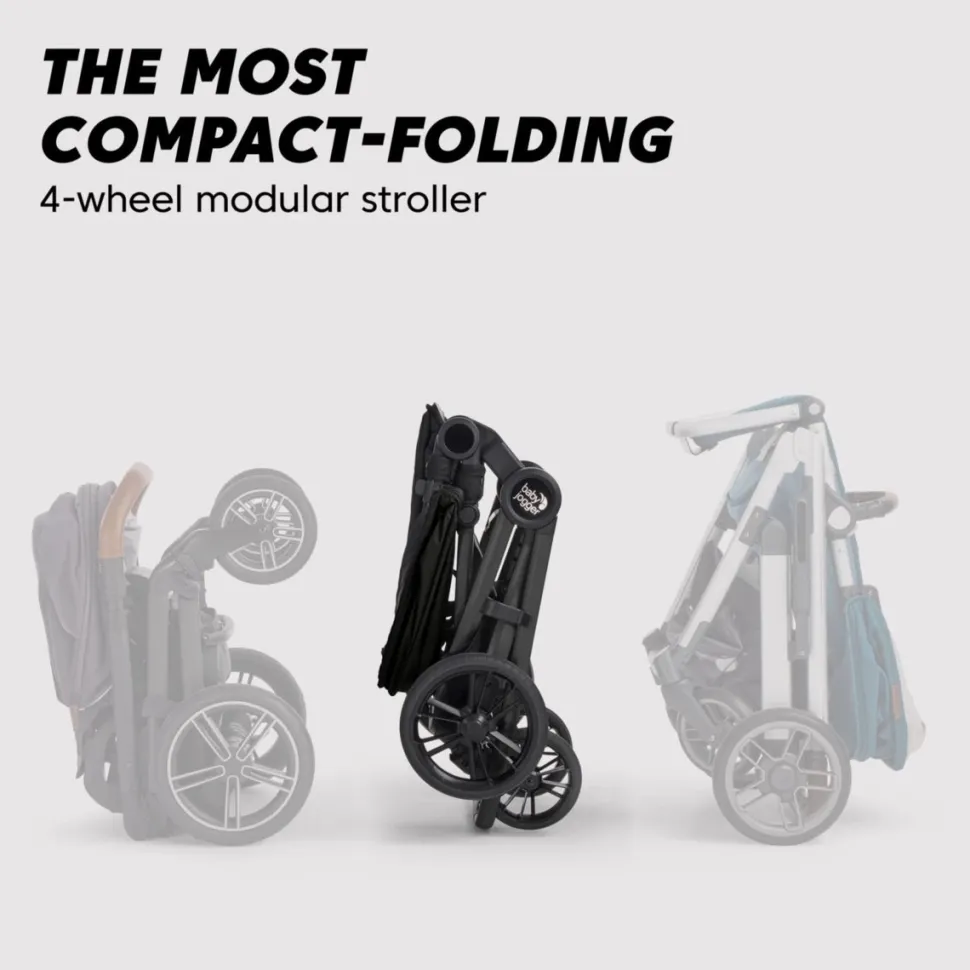 Baby Jogger City Sights Stroller - Commuter Bundle with Antimicrobial Fabric