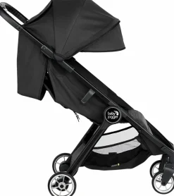 Baby Jogger City Tour 2 Ultra-Compact Travel Stroller + Belly Bar Bundle - Jet