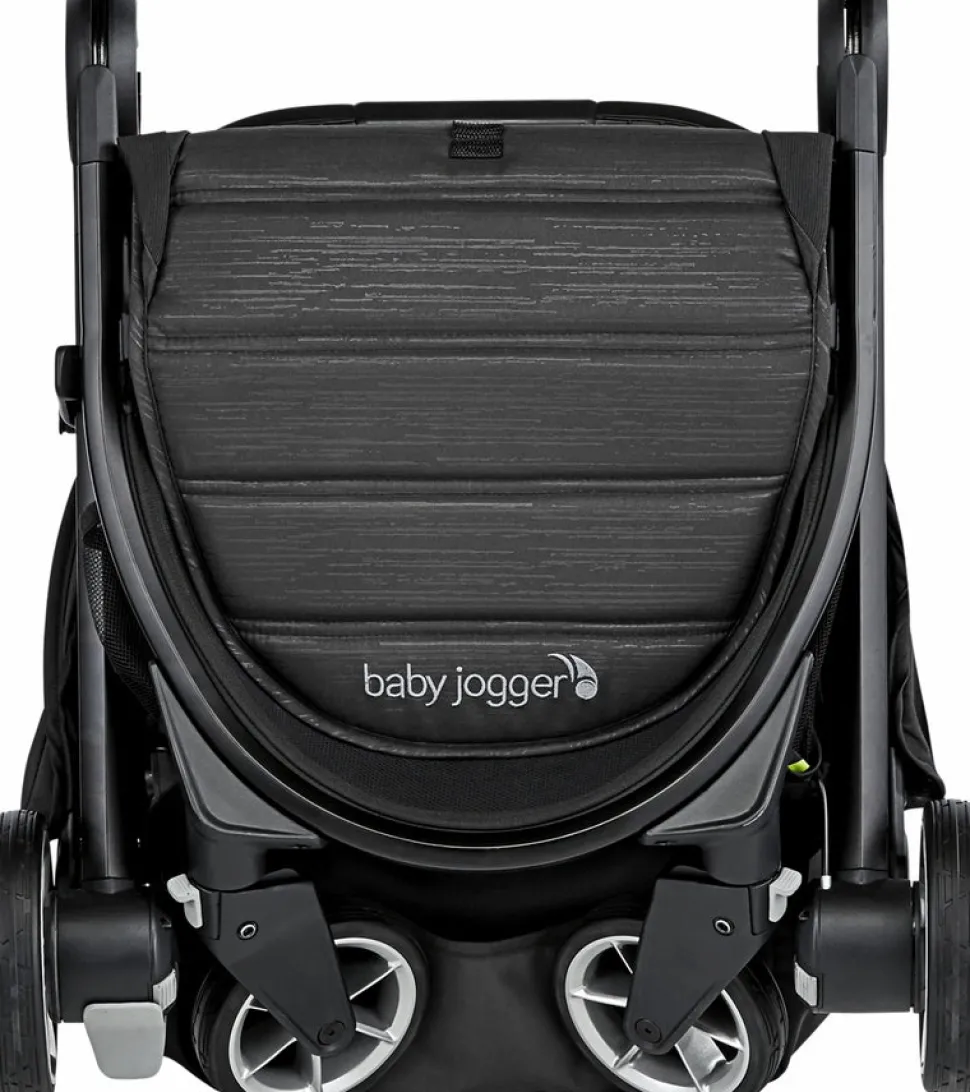 Baby Jogger City Tour 2 Ultra-Compact Travel Stroller + Belly Bar Bundle - Jet