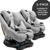 Baby Jogger City Turn Rotating Convertible Car Seat (2 Pack) - Paloma Greige
