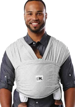 Baby K'tan Baby Carrier in Heather Gray - Extra Large