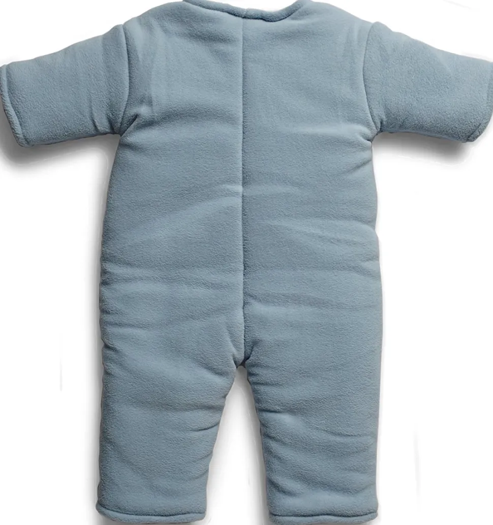 Baby Merlin Magic Sleep Suit, Microfleece - 6-9 Months - Blue (Large)