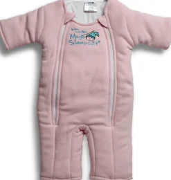 Baby Merlin Magic Sleep Suit, Microfleece - 6-9 Months - Pink (Large)