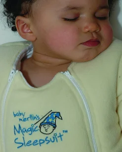 Baby Merlin Magic Sleep Suit, Microfleece - 3-6 Months - Pink (Small)