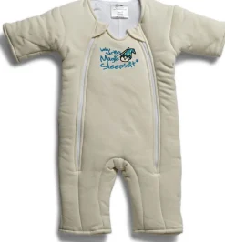 Baby Merlin Magic Sleep Suit, Cotton - 3-6 Months - Cream (Small)