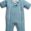 Baby Merlin Magic Sleep Suit, Cotton - 6-9 Months - Blue (Large)