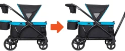Baby Trend Expedition 2-in-1 Stroller Wagon Plus - Ultra Marine