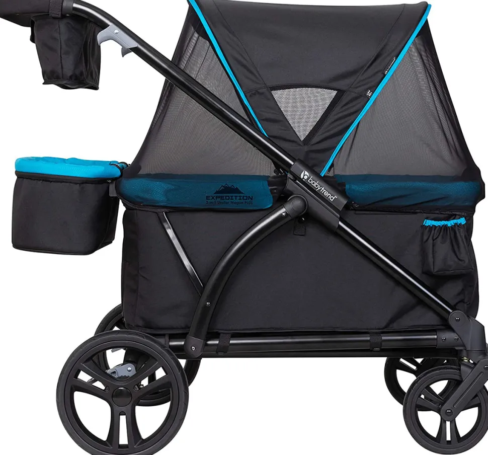 Baby Trend Expedition 2-in-1 Stroller Wagon Plus - Ultra Marine