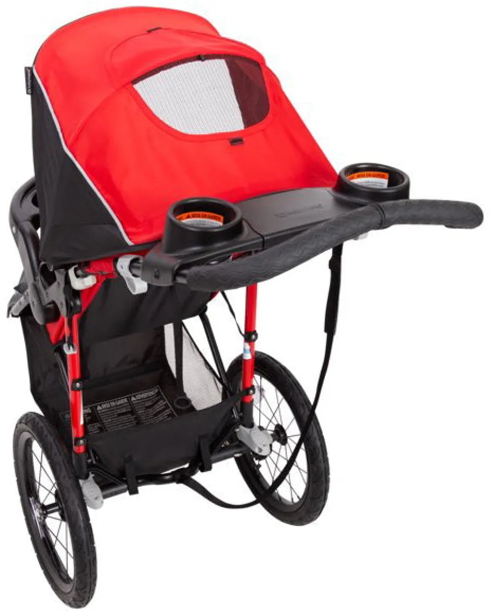 Baby Trend XCEL-R8 Jogger Stroller - Ruby Red