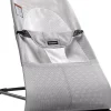 BabyBjorn Bouncer Balance Soft, Mesh - Silver / White / Black Frame