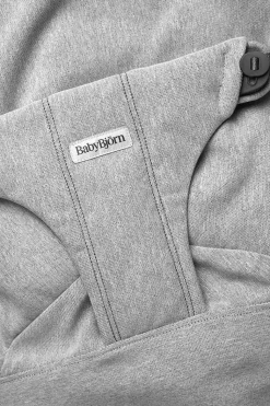 BabyBjorn Bouncer Bliss, Dark Gray Frame Woven Melange, Light Gray
