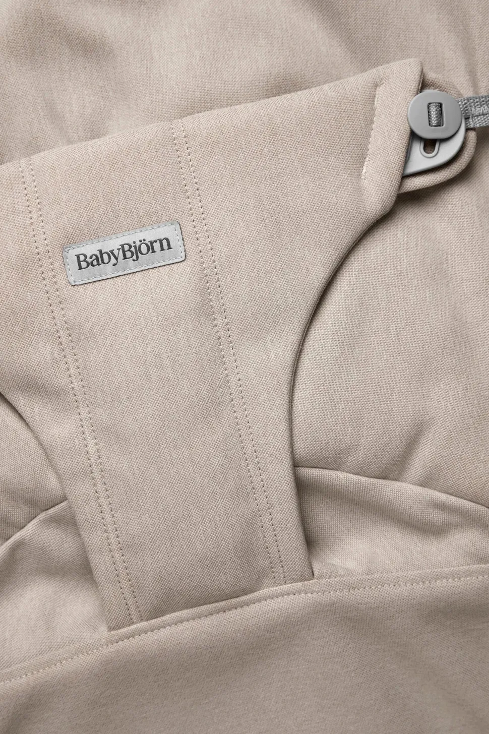 BabyBjorn Bouncer Bliss Woven Melange, Light Beige