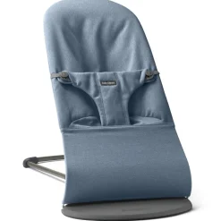 BabyBjorn Bouncer Bliss Woven Melange, Blue