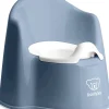BabyBjorn Potty Chair - Deep Blue/White