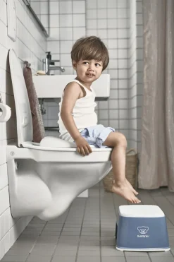 BabyBjorn Potty Training Bundle - Deep Blue / White