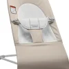 BabyBjörn Bouncer Balance Soft, Light Gray Frame Cotton/Jersey Beige/Grey