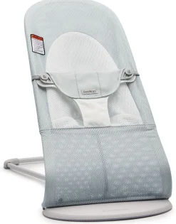 BabyBjörn Bouncer Balance Soft, Light Gray Frame Mesh Silver/Grey