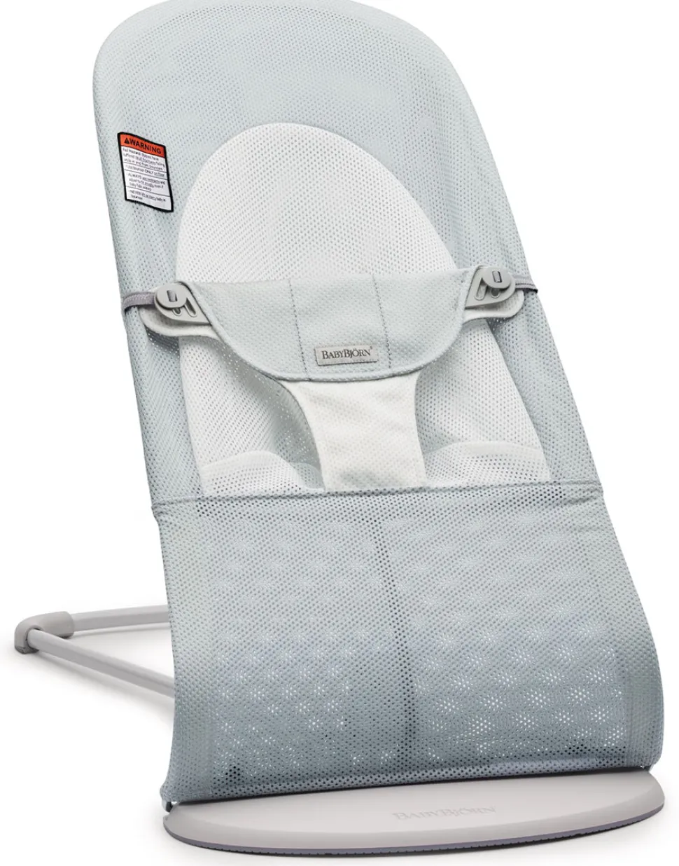 BabyBjörn Bouncer Balance Soft, Light Gray Frame Mesh Silver/Grey
