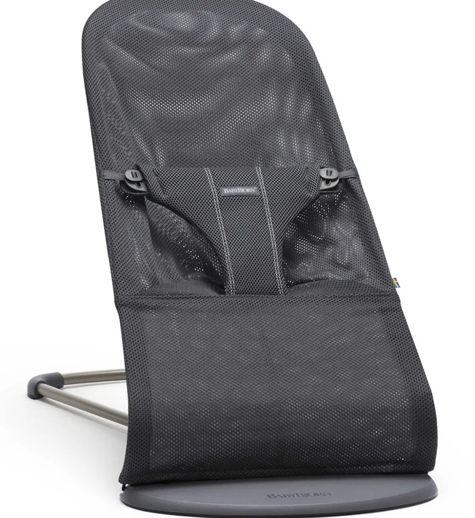 BabyBjörn Bouncer Bliss, Dark Gray Frame Mesh Anthracite