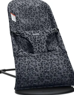 BabyBjörn Bouncer Bliss, Dark Gray Frame Mesh Anthracite Leopard