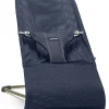 BabyBjörn Bouncer Bliss, Dark Gray Frame Mesh Navy Blue