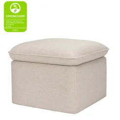 Babyletto Cali Storage Ottoman - Performance Beach Eco-Weave