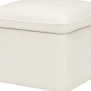 Babyletto Cali Storage Ottoman - Performance Cream Eco-Weave